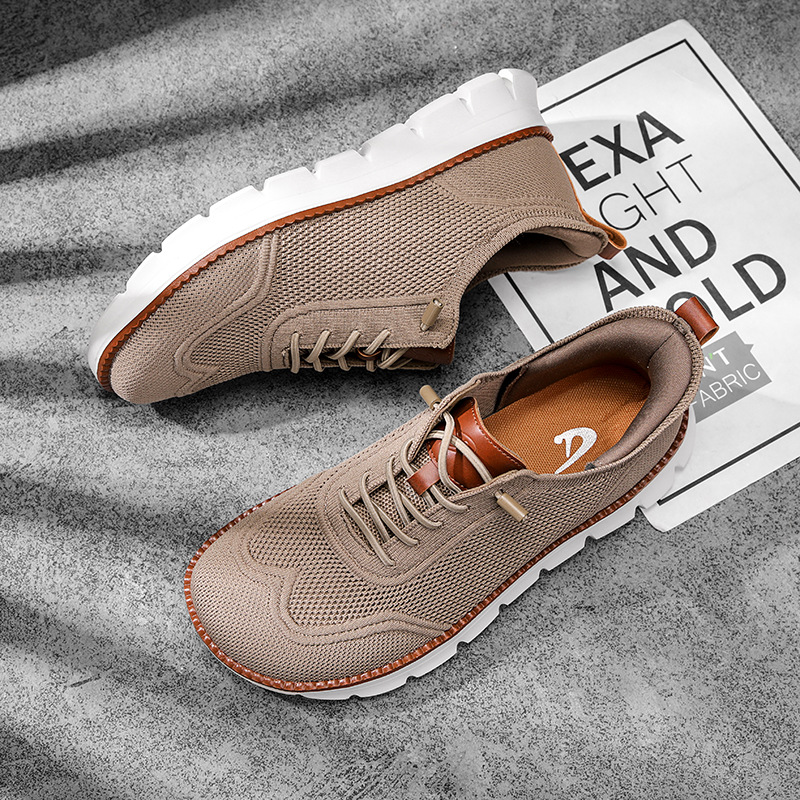 Sneaker Case - Stilvolle Männer Breite Box Schuhe Barfuß