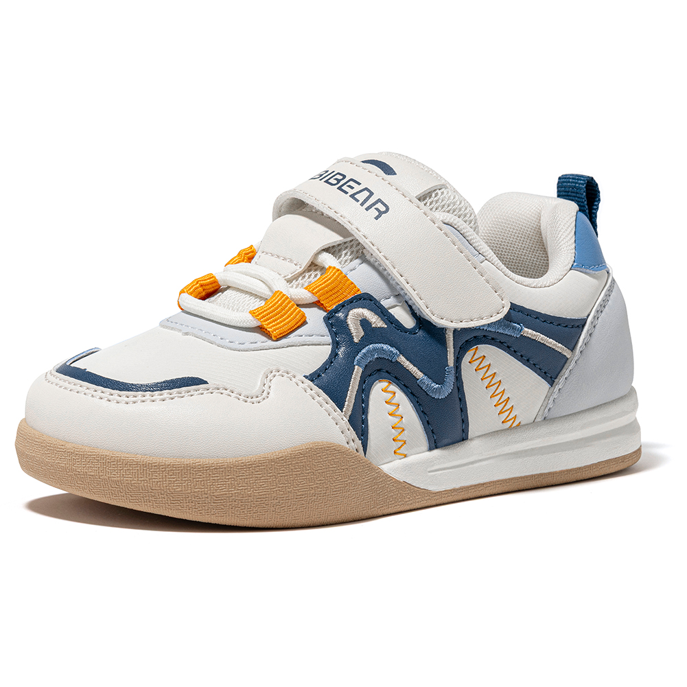 Sneaker Case - HOBIBEAR Kinderschuhe mit breiter Zehenbox, Klettverschluss,