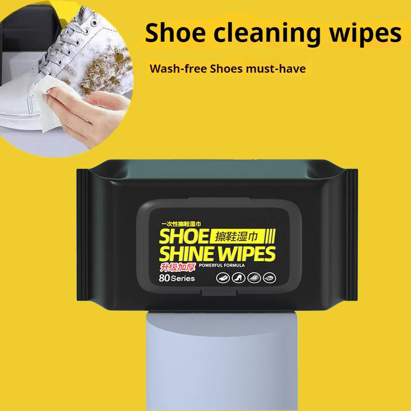 Sneaker Care Pack - 1er-Pack Schuhreiniger-Tücher, Reise-Einweg-Schuhtücher, schnelle Tücher für
