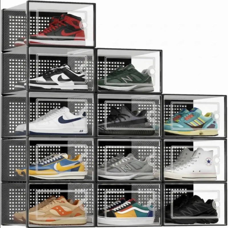 Stapelbare Schuhaufbewahrungsb – Sneaker Case Bewertung und Preis
