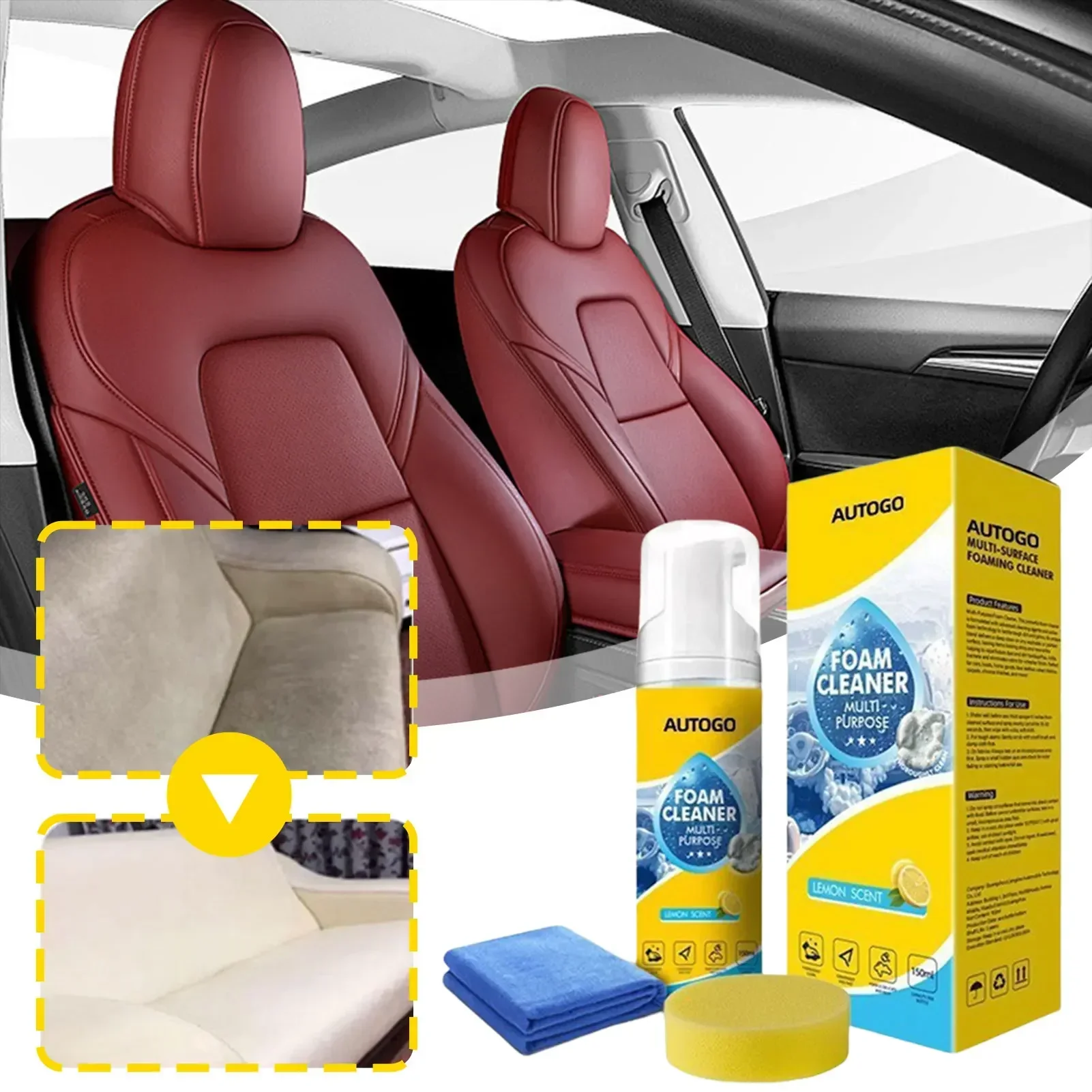 150ml Mehrzweck-Schaumreiniger – Sneaker Leather Care Bewertung und Preis